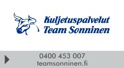 Kuljetuspalvelut Team Sonninen logo